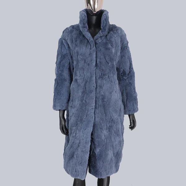 women's fur & faux 2021 long 100% natural real rex coat winter jacket women outerwear streetwear thick warm korea fashion loose, Black
women's fur & faux 2021 long 100% natural real rex coat winter jacket women outerwear streetwear thick warm korea fashion loose, Black