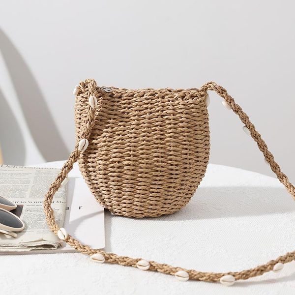 evening bags straw small bag women 2021 one-shoulder messenger shell woven wild seaside vacation beach
evening bags straw small bag women 2021 one-shoulder messenger shell woven wild seaside vacation beach