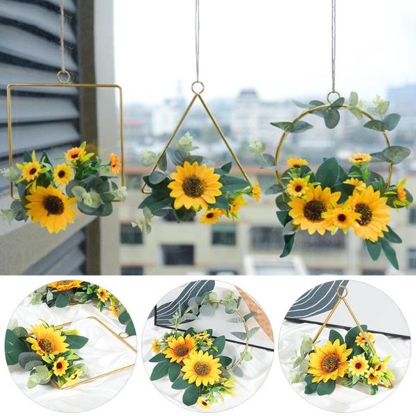 decorative flowers & wreaths imitation sunflower wreath wall decoration eucalyptus garland metal ring vintage sun flower ornament for home p
decorative flowers & wreaths imitation sunflower wreath wall decoration eucalyptus garland metal ring vintage sun flower ornament for home p