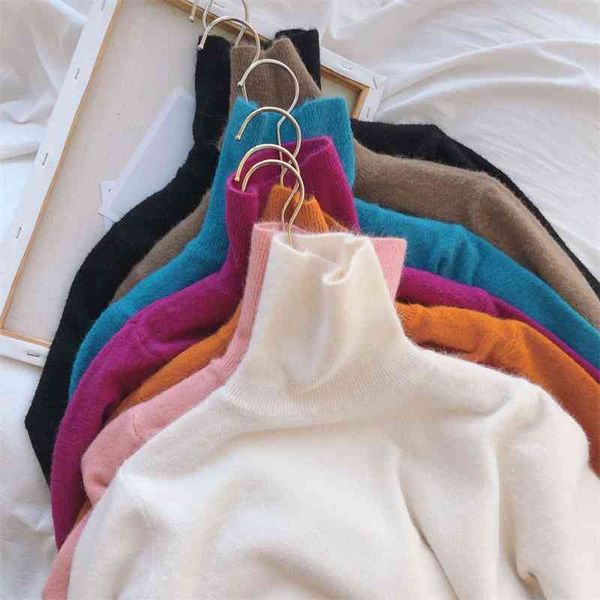 women's knits & tees autumn women turtleneck sweater oversize wool warm pullovers long sleeve cashmere s winter loose jumper full nkz6, White
women's knits & tees autumn women turtleneck sweater oversize wool warm pullovers long sleeve cashmere s winter loose jumper full nkz6, White