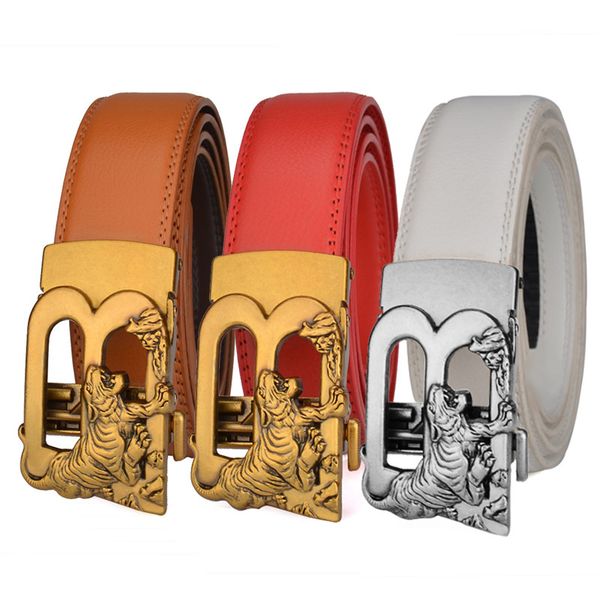 fashionable and versatile big letter b tiger auto buckle leather belt with bronze red, Black;brown
fashionable and versatile big letter b tiger auto buckle leather belt with bronze red, Black;brown