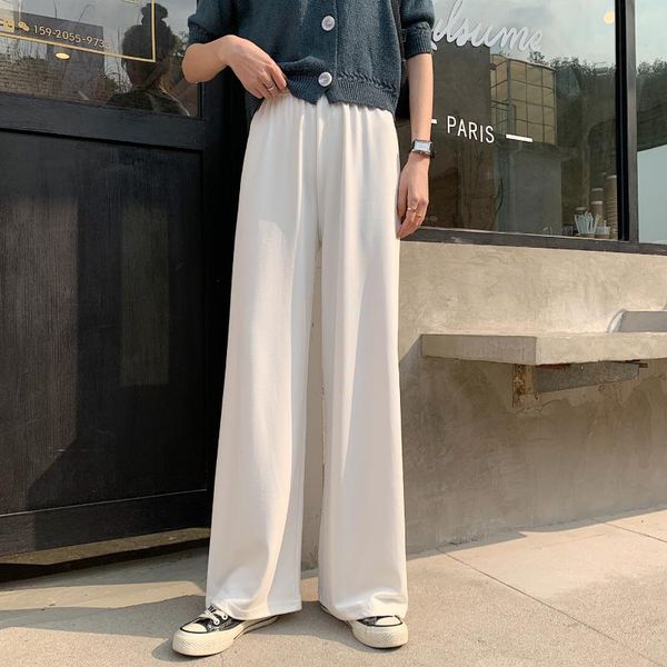 spring autumn fashion trend leisure female pants women bottoms loose vintage ladies pant women's & capris, Black;white 
spring autumn fashion trend leisure female pants women bottoms loose vintage ladies pant women's & capris, Black;white
