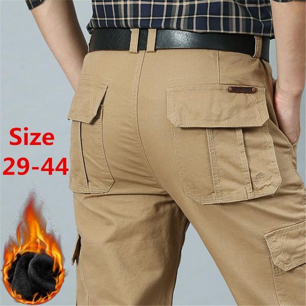 winter thick warm mens tactical pants multiple pocket casual army military long trousers loose baggy work plus size 29-44 men's, Black
winter thick warm mens tactical pants multiple pocket casual army military long trousers loose baggy work plus size 29-44 men's, Black