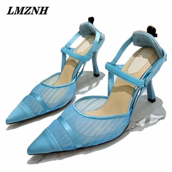 dress shoes lmznh 2021 summer fashion women's high heels leather mesh pointed toe quality designer nightclub stiletto pumps, Black
dress shoes lmznh 2021 summer fashion women's high heels leather mesh pointed toe quality designer nightclub stiletto pumps, Black