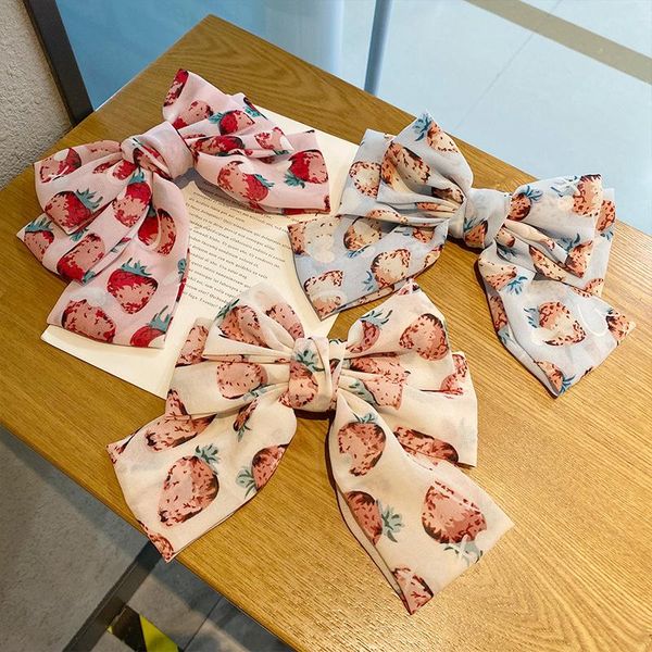 hair accessories japanese and korean multi-layer chiffon big bow hairpin spring clip strawberry cloth back female, Slivery;white
hair accessories japanese and korean multi-layer chiffon big bow hairpin spring clip strawberry cloth back female, Slivery;white
