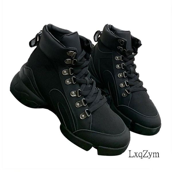 boots plus size 35~45 lace-up men woman sneakers thick bottom genuine leather solid color casual shoes zapatos de mujer, Black
boots plus size 35~45 lace-up men woman sneakers thick bottom genuine leather solid color casual shoes zapatos de mujer, Black