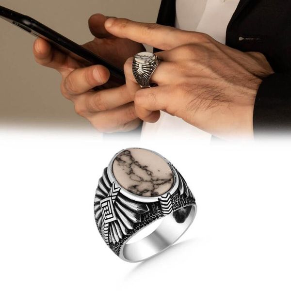 cluster rings men silver white oval turquoise gemstone ring geometric design handmade jewelry solid 925 sterling, Golden;silver
cluster rings men silver white oval turquoise gemstone ring geometric design handmade jewelry solid 925 sterling, Golden;silver