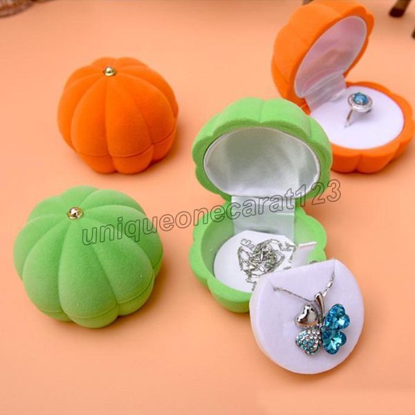 creative vegetable design earring box orange green color velvet necklace ring cases pumpkin shape jewelry boxes gifts packing box, Black;white
creative vegetable design earring box orange green color velvet necklace ring cases pumpkin shape jewelry boxes gifts packing box, Black;white