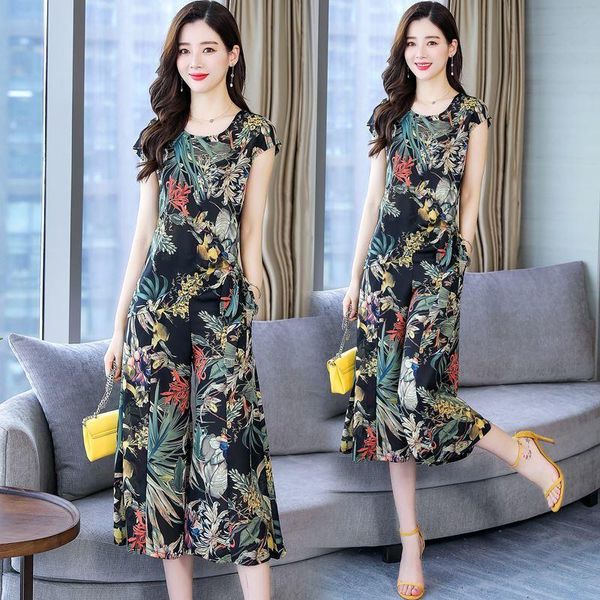 women's two piece pants women 2021 summer fashion printed two-piece sets female short-sleeved pullover ladies wide-leg trousers suits, White
women's two piece pants women 2021 summer fashion printed two-piece sets female short-sleeved pullover ladies wide-leg trousers suits, White