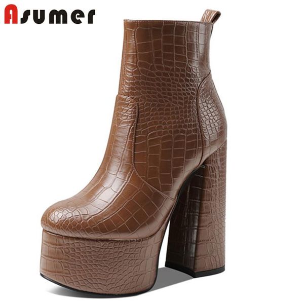 boots asumer 2021 arrive ankle women high heels platform shoes round toe fashion european style autumn winter, Black
boots asumer 2021 arrive ankle women high heels platform shoes round toe fashion european style autumn winter, Black
