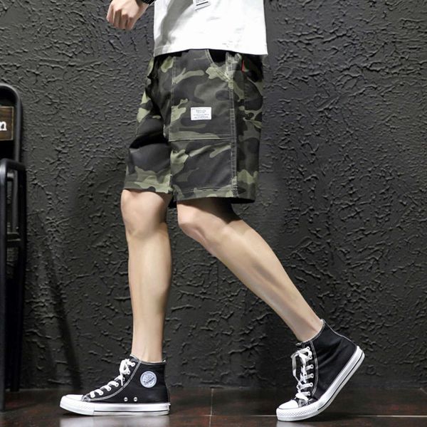 men's shorts summer korean fashion brand young handsome men's casual loose 5-point camouflage work clothes beach pants, White;black
men's shorts summer korean fashion brand young handsome men's casual loose 5-point camouflage work clothes beach pants, White;black