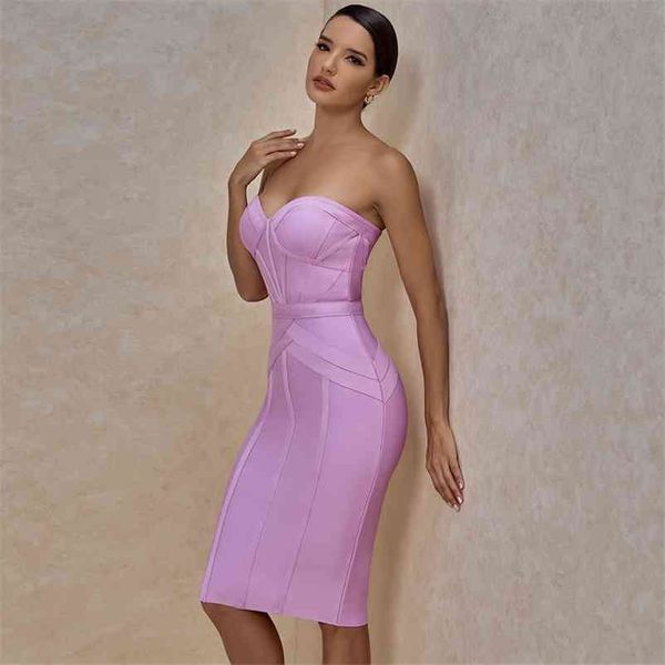 ocstrade lilac strapless bandage dress summer knee length women bandage dress bodycon club evening party dress 210331, Black;gray
ocstrade lilac strapless bandage dress summer knee length women bandage dress bodycon club evening party dress 210331, Black;gray