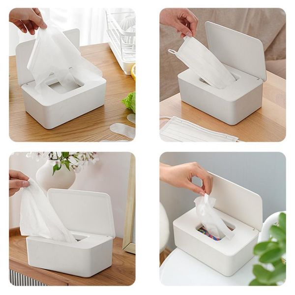 tissue boxes & napkins modern creativity pure white fashion simple large capacity wet box with lid wipes storage container home decoration
tissue boxes & napkins modern creativity pure white fashion simple large capacity wet box with lid wipes storage container home decoration