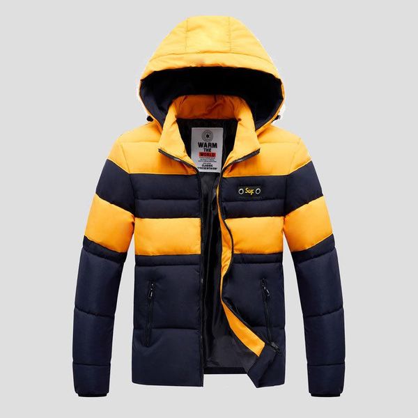 men's down & parkas brand winter warm casual jacket men autumn 2021 fashion streetwear windproof thick hooded slim coat, Black
men's down & parkas brand winter warm casual jacket men autumn 2021 fashion streetwear windproof thick hooded slim coat, Black