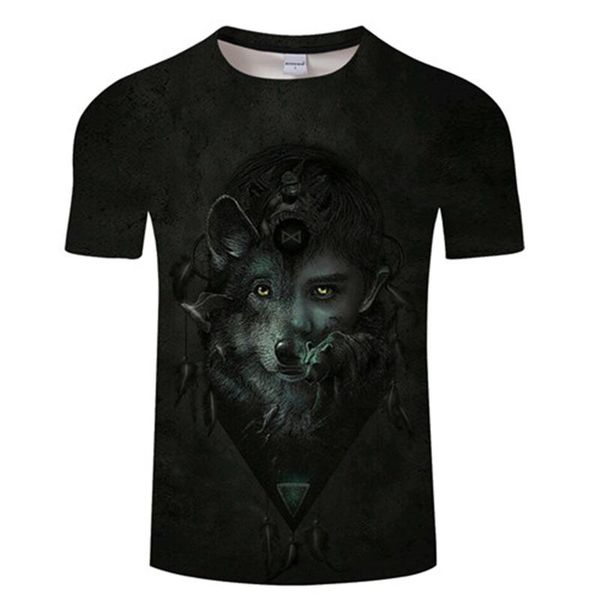 men's t-shirts summer fashion 3d printed wolf head t-shirt courage graffiti street casual rock crew neck size xxs-5xl, White;black
men's t-shirts summer fashion 3d printed wolf head t-shirt courage graffiti street casual rock crew neck size xxs-5xl, White;black