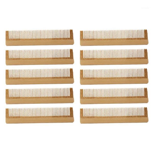 10pcs natural bamboo comb massage no-static wooden hair vent brush spa massager care tool1, Silver
10pcs natural bamboo comb massage no-static wooden hair vent brush spa massager care tool1, Silver
