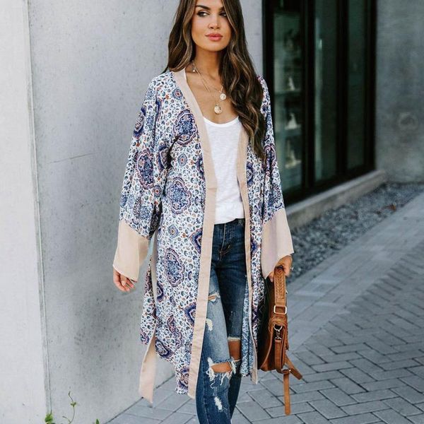 women's swimwear sun protection and uv bikini cover up womens flowy kimono cardigan open front dress printed casual blouse loose, White;black
women's swimwear sun protection and uv bikini cover up womens flowy kimono cardigan open front dress printed casual blouse loose, White;black