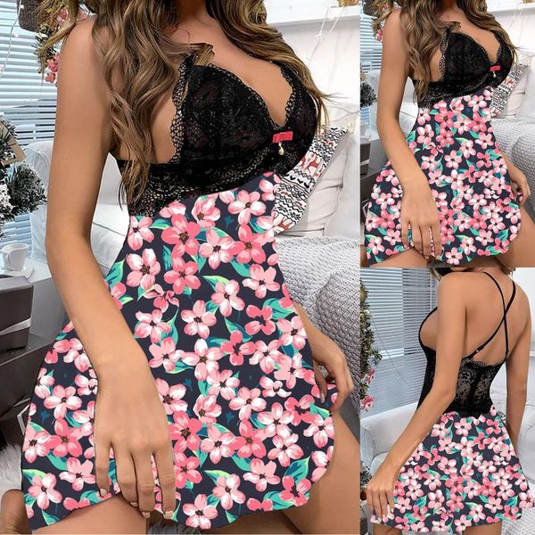 women's sleepwear nightdress women valentine flower printing sleepshirts lace open back skirt home female pajamas nightgown, Black;red
women's sleepwear nightdress women valentine flower printing sleepshirts lace open back skirt home female pajamas nightgown, Black;red