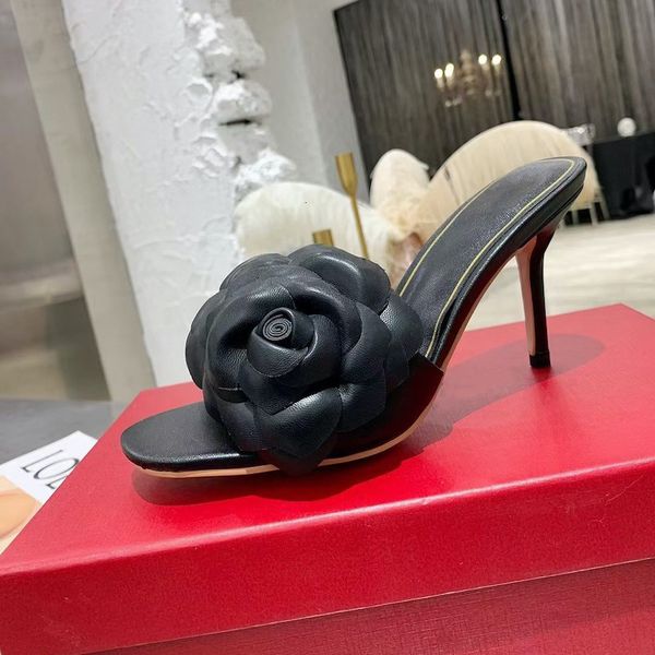 rose slipper womens fashion designers flat slides sandals summer beach high heels ladies leather petals sandal dress wedding shoes with, Black
rose slipper womens fashion designers flat slides sandals summer beach high heels ladies leather petals sandal dress wedding shoes with, Black