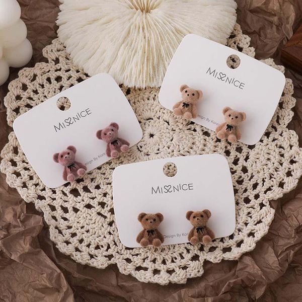 cute bear flocking bowknot women's stud earrings fashion sweet fall winter cartoon earring girl party eardrop jewelry decoration, Golden;silver
cute bear flocking bowknot women's stud earrings fashion sweet fall winter cartoon earring girl party eardrop jewelry decoration, Golden;silver