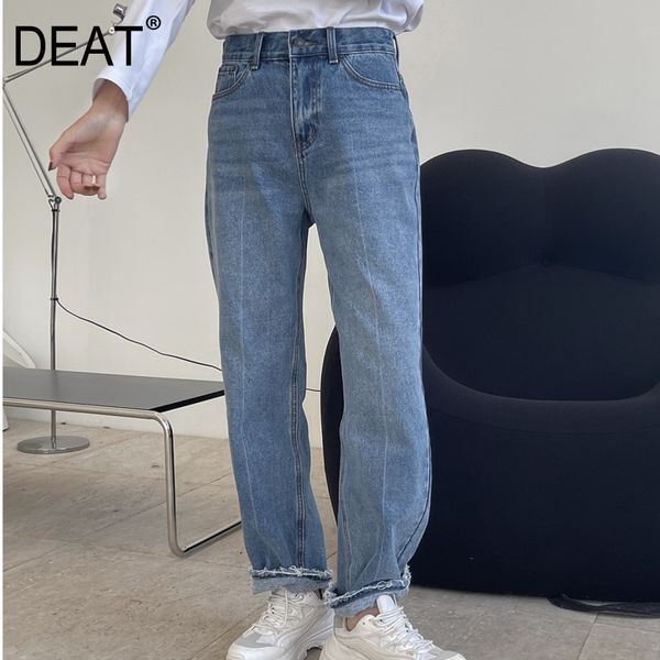 light blue full length button fly high waist loose wide leg pants y2k clothes mall goth casual style spring gx355 210421
light blue full length button fly high waist loose wide leg pants y2k clothes mall goth casual style spring gx355 210421