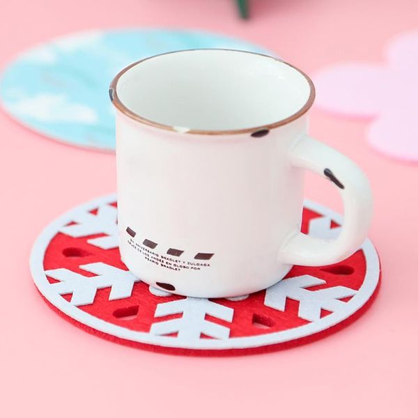 mats & pads christmas drink round heat resistant felt insulation cup mat non-slip table placemat kitchen accessories
mats & pads christmas drink round heat resistant felt insulation cup mat non-slip table placemat kitchen accessories