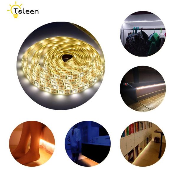 5v pir motion sensor 2835 battery powered led strip light 1m/2m/3m ip65 waterproof tape ribbon bed cabinet closet lamp strips
5v pir motion sensor 2835 battery powered led strip light 1m/2m/3m ip65 waterproof tape ribbon bed cabinet closet lamp strips