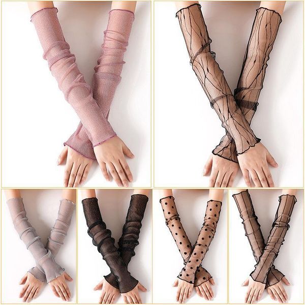 silk mesh sleeve long half-finger ultra-thin breathable female sunscreen fake sleeves scar tattoo riding arm cover, Blue;gray
silk mesh sleeve long half-finger ultra-thin breathable female sunscreen fake sleeves scar tattoo riding arm cover, Blue;gray