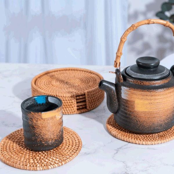 mats & pads 20cm heat insulation pad rattan hand-woven round tea table mat tablecoffee
mats & pads 20cm heat insulation pad rattan hand-woven round tea table mat tablecoffee
