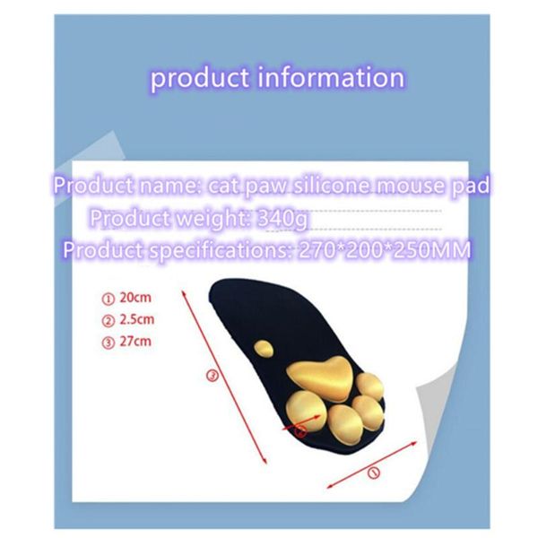 mouse pads & wrist rests the silicone cat's pad, feels natural, soft and comfortable, non-slip, ergonomic
mouse pads & wrist rests the silicone cat's pad, feels natural, soft and comfortable, non-slip, ergonomic