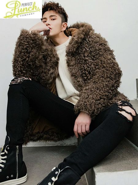 men's leather & faux men caot 2021 real winter sheep shearling jacket man hooded natural wool coats fur coat 19456 kj4420, Black
men's leather & faux men caot 2021 real winter sheep shearling jacket man hooded natural wool coats fur coat 19456 kj4420, Black