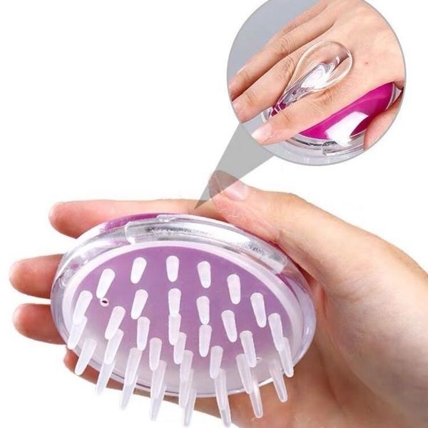 round the silicone head massager to wash brush massage scalp itching bath germinal plastic head meridian comb dh8475
round the silicone head massager to wash brush massage scalp itching bath germinal plastic head meridian comb dh8475