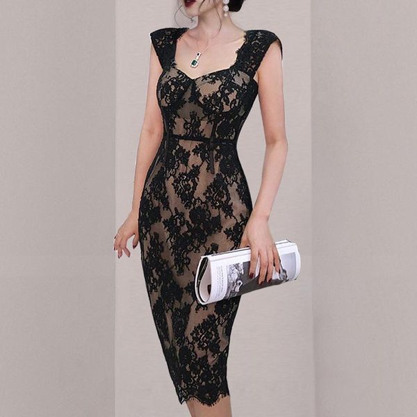 casual dresses jsxdhk summer women lace dress 2021 fashion sleeveless v neck flower ladies bodycon pencil party vestidos, Black;gray
casual dresses jsxdhk summer women lace dress 2021 fashion sleeveless v neck flower ladies bodycon pencil party vestidos, Black;gray