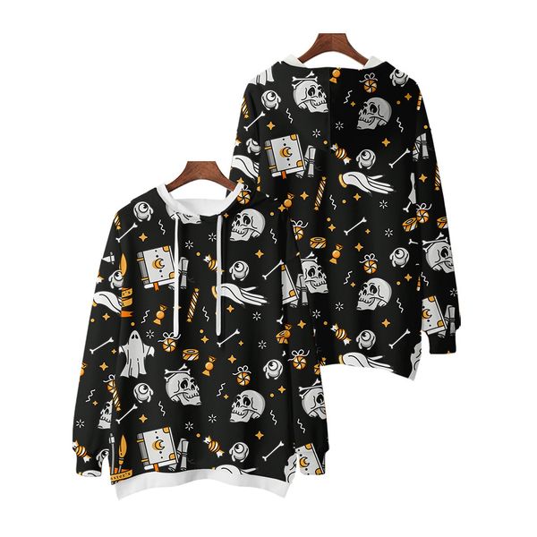 halloween long sleeve skull hooded long sleeve ladies long sweater loose, comfortable and soft, White
halloween long sleeve skull hooded long sleeve ladies long sweater loose, comfortable and soft, White
