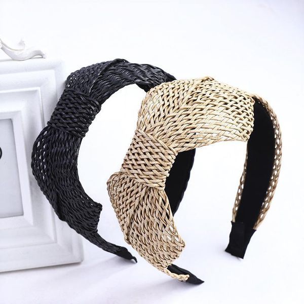 vintage straw plait bow bezel hair band women headband clips girl accessories hairband opaska do wlosow ties1
vintage straw plait bow bezel hair band women headband clips girl accessories hairband opaska do wlosow ties1