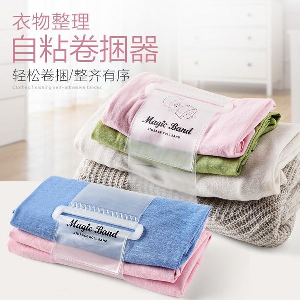 clothes roll strapping with self-adhesive to facilitate household sorting and storage travel supplies clothing & wardrobe
clothes roll strapping with self-adhesive to facilitate household sorting and storage travel supplies clothing & wardrobe