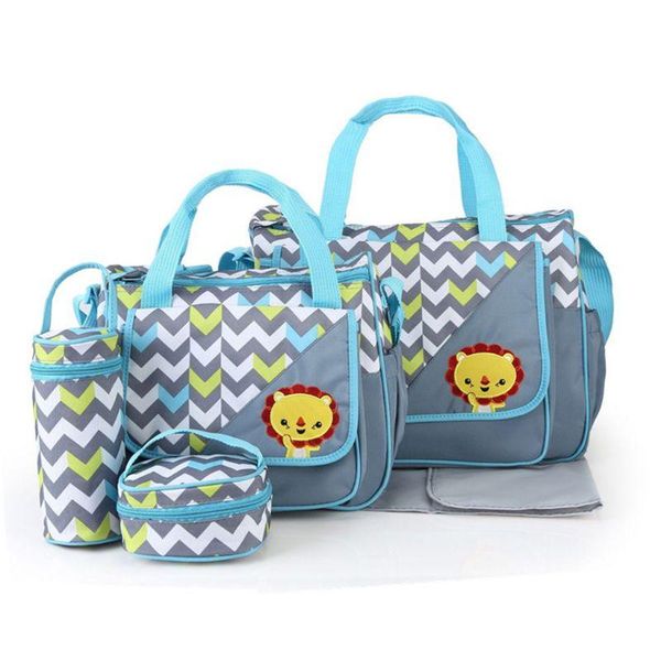 5pcs cartoon animal baby diaper bag tote waterproof large capacity mummy handbag m68c duffel bags
5pcs cartoon animal baby diaper bag tote waterproof large capacity mummy handbag m68c duffel bags