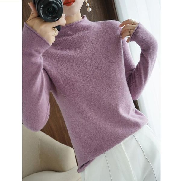 women's sweaters 2021 autumn winter sweater women fashion slim turtleneck mock neck solid basic knitwear knitted cotton pullovers z35, White;black
women's sweaters 2021 autumn winter sweater women fashion slim turtleneck mock neck solid basic knitwear knitted cotton pullovers z35, White;black