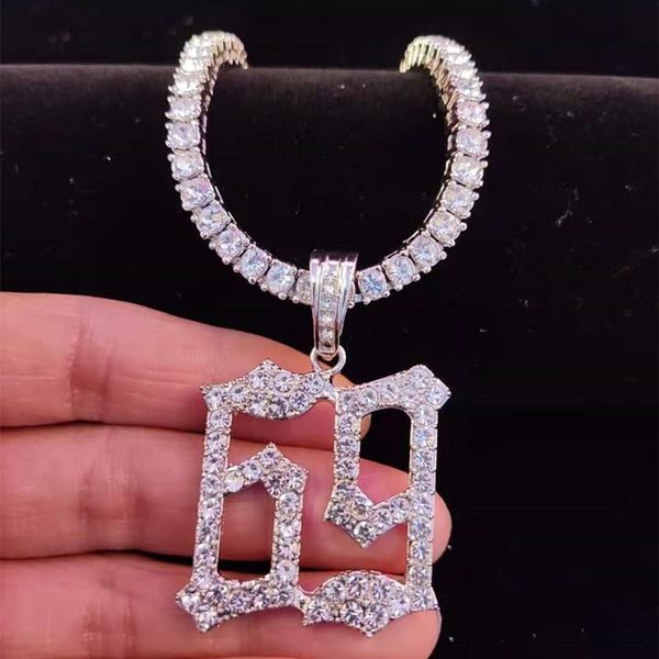pendant necklaces men women hip hop 6ix9ine rapper necklace with 4mm zircon tennis chain iced out bling fashion hiphop jewelry, Silver
pendant necklaces men women hip hop 6ix9ine rapper necklace with 4mm zircon tennis chain iced out bling fashion hiphop jewelry, Silver
