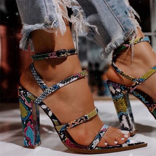 sandals 11.5cm high heels women summer buckle strap snake print sandalen fashion rome ladies party shoes pumps sandalias 0cwg, Black
sandals 11.5cm high heels women summer buckle strap snake print sandalen fashion rome ladies party shoes pumps sandalias 0cwg, Black