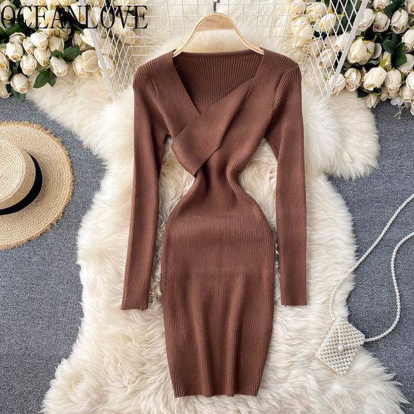bodycon dresses women solid knitting vintage autumn winter dress high waist stretch robes mini vestido 18813 210415, Black;gray
bodycon dresses women solid knitting vintage autumn winter dress high waist stretch robes mini vestido 18813 210415, Black;gray