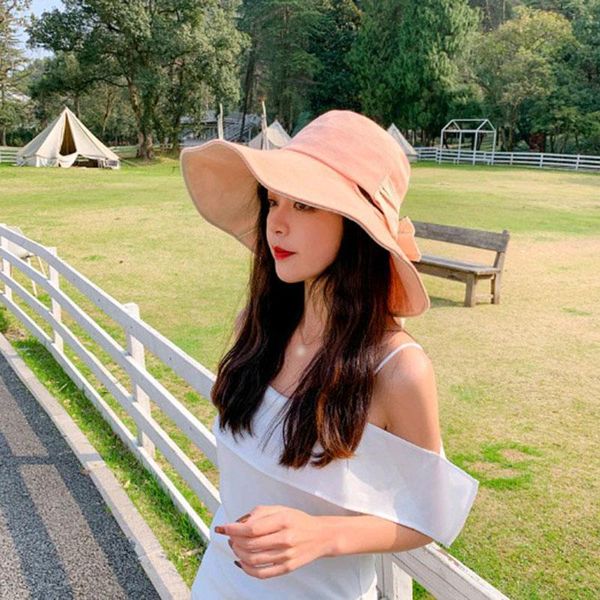 wide brim hats women's sun hat with big bow floppy summer for women beach cap bucket protection visor ladies, Blue;gray
wide brim hats women's sun hat with big bow floppy summer for women beach cap bucket protection visor ladies, Blue;gray