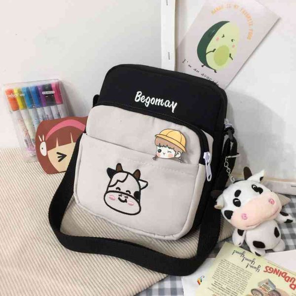 Square Ladies' Korean Version Cute Cartoon Student One Shoulder Messenger Small Change Mobile Phone Bag
Square Ladies' Korean Version Cute Cartoon Student One Shoulder Messenger Small Change Mobile Phone Bag