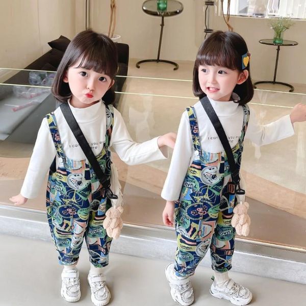 jumpsuits girls graffiti denim overalls autumn clothes baby girl fashion personality printed pants, Blue
jumpsuits girls graffiti denim overalls autumn clothes baby girl fashion personality printed pants, Blue