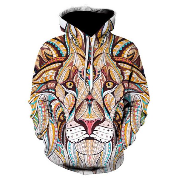 men's hoodies & sweatshirts animal print hoodie 3d printing retro lion brand fashion children's sports street jacket, Black
men's hoodies & sweatshirts animal print hoodie 3d printing retro lion brand fashion children's sports street jacket, Black