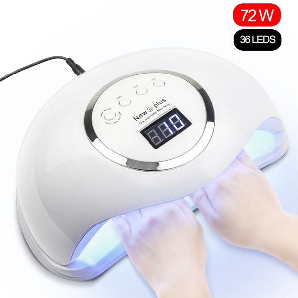 nail dryers 72w uv led lamp gel dryer for nails all polish sensor sun light art manicure tools zr76
nail dryers 72w uv led lamp gel dryer for nails all polish sensor sun light art manicure tools zr76