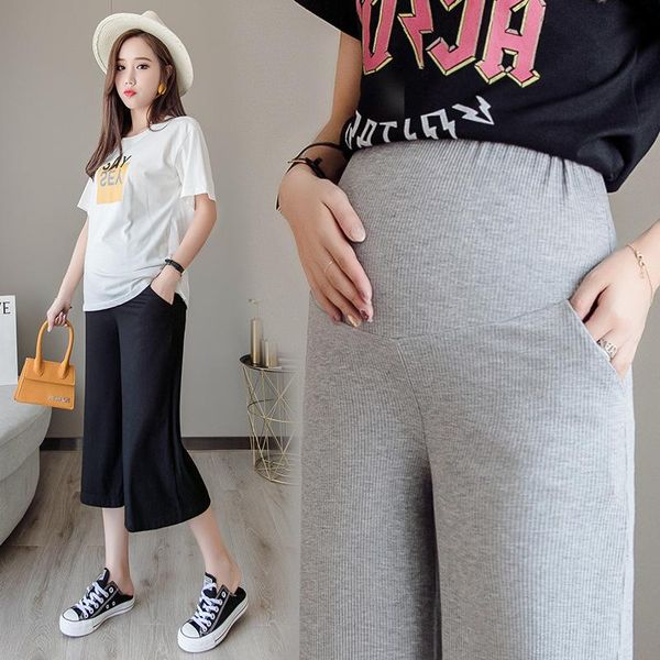 maternity bottoms pregnant women pants thin section outer wear fashion mom leggings women's loose viscose, White
maternity bottoms pregnant women pants thin section outer wear fashion mom leggings women's loose viscose, White