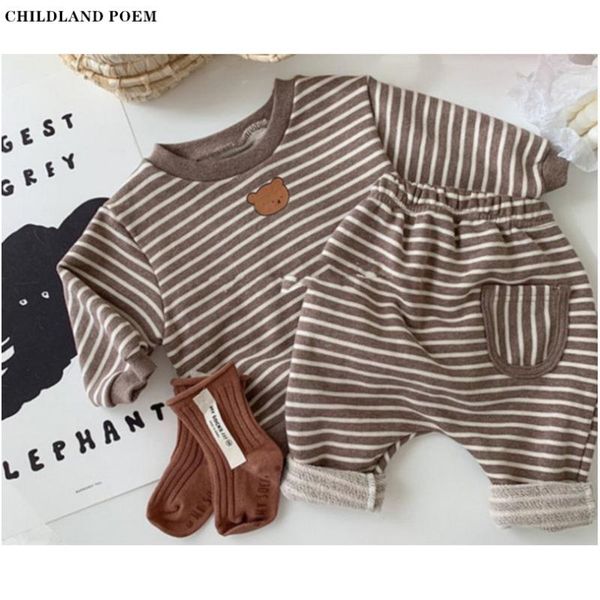 clothing sets baby boys clothes born set spring stripe casual outfits for boy sweatshirt pants toddler, White
clothing sets baby boys clothes born set spring stripe casual outfits for boy sweatshirt pants toddler, White