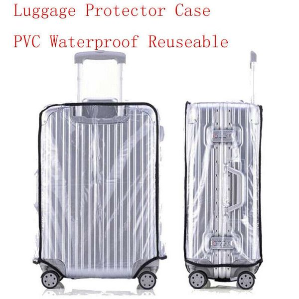 fashion universal waterproof transparent protective luggage suitcase solid cover case travel clothing & wardrobe storage
fashion universal waterproof transparent protective luggage suitcase solid cover case travel clothing & wardrobe storage
