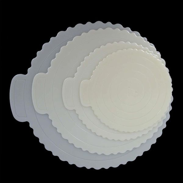 other bakeware 4/6/8/10in round cake stand mat board plastic tray base reusable oven patisserie baking tool dessert displays
other bakeware 4/6/8/10in round cake stand mat board plastic tray base reusable oven patisserie baking tool dessert displays